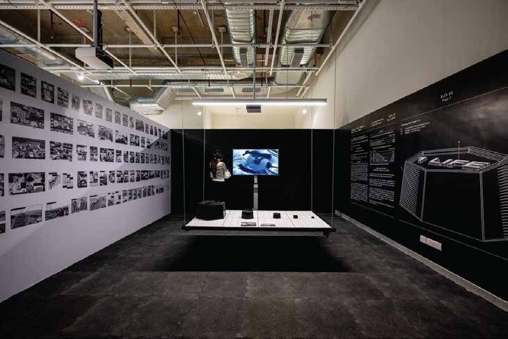 Installation view of CARBON