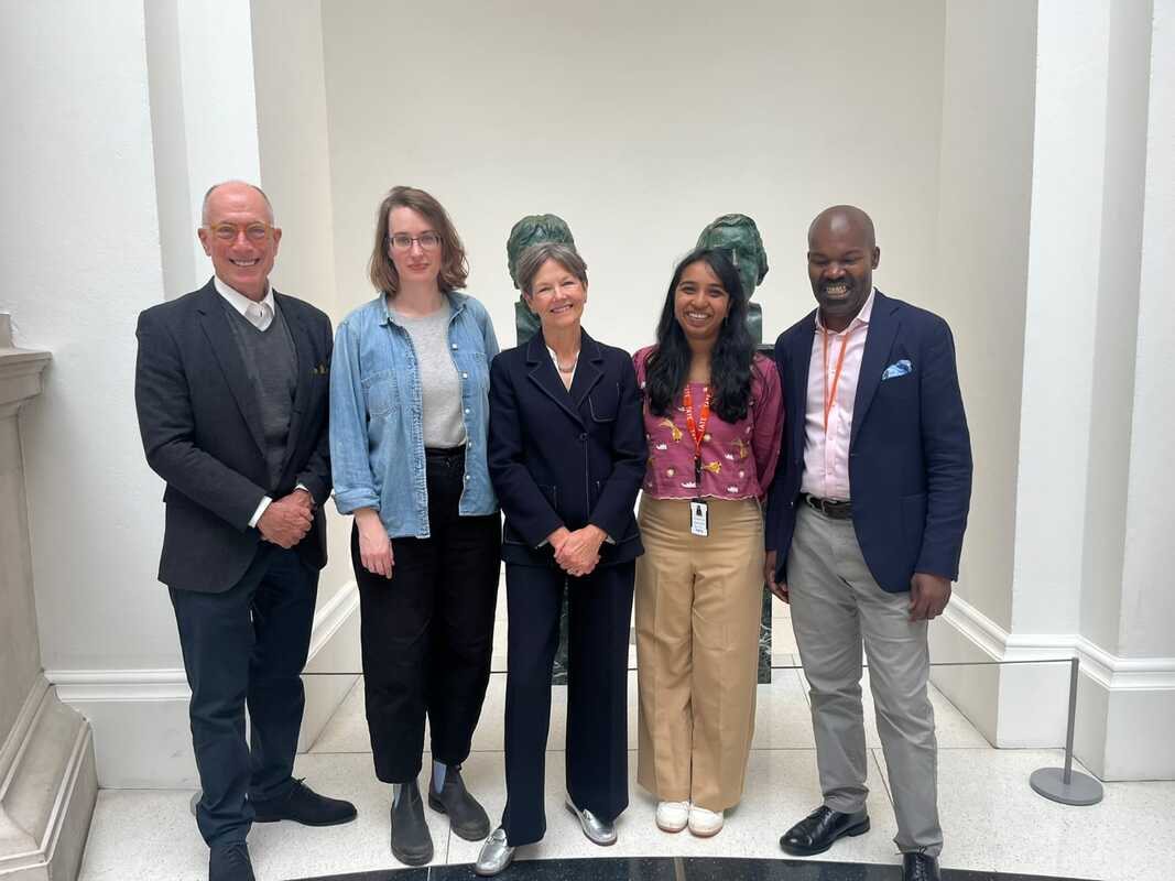 The Brooks Fellows with Rory and Elizabeth Brooks