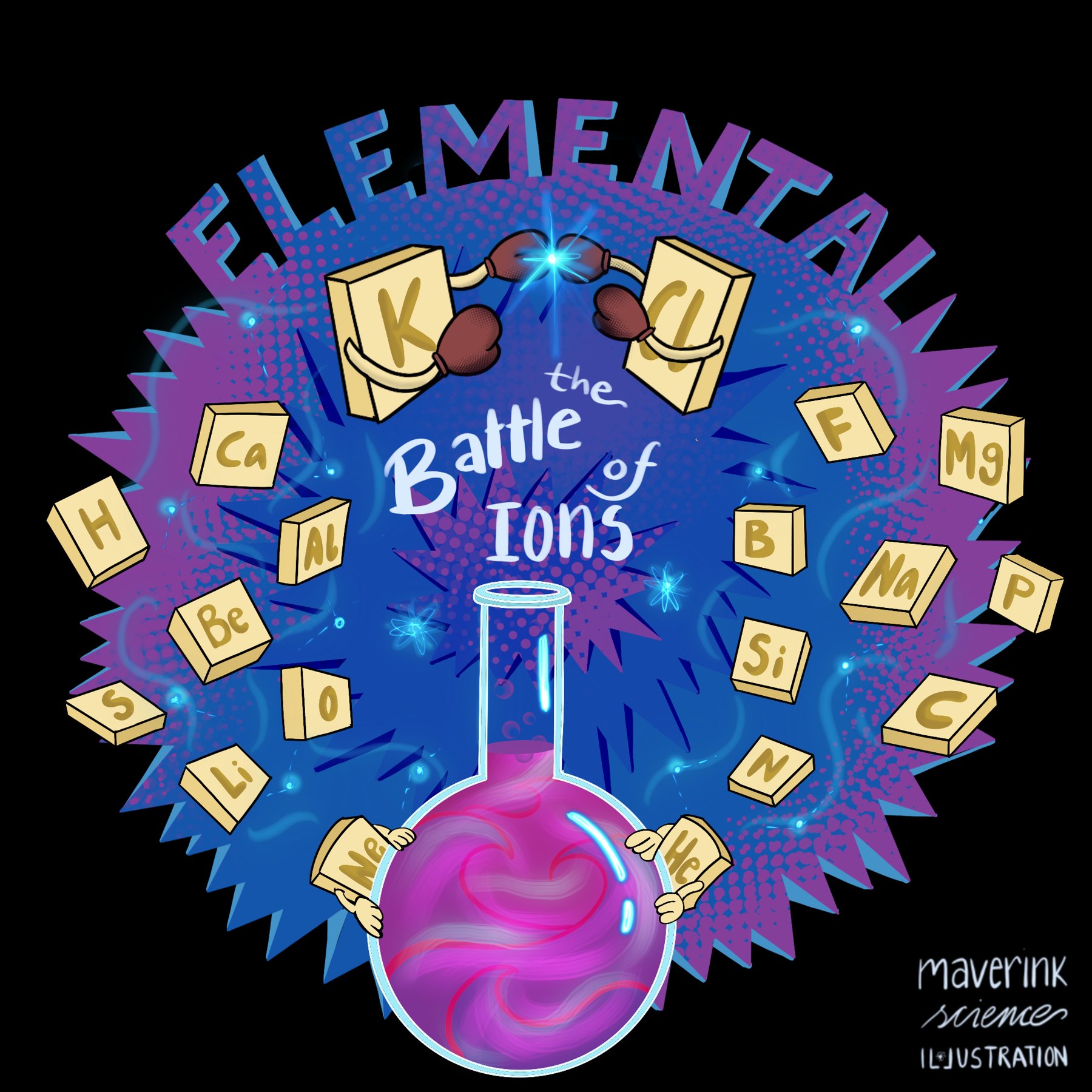 Elemental key visual