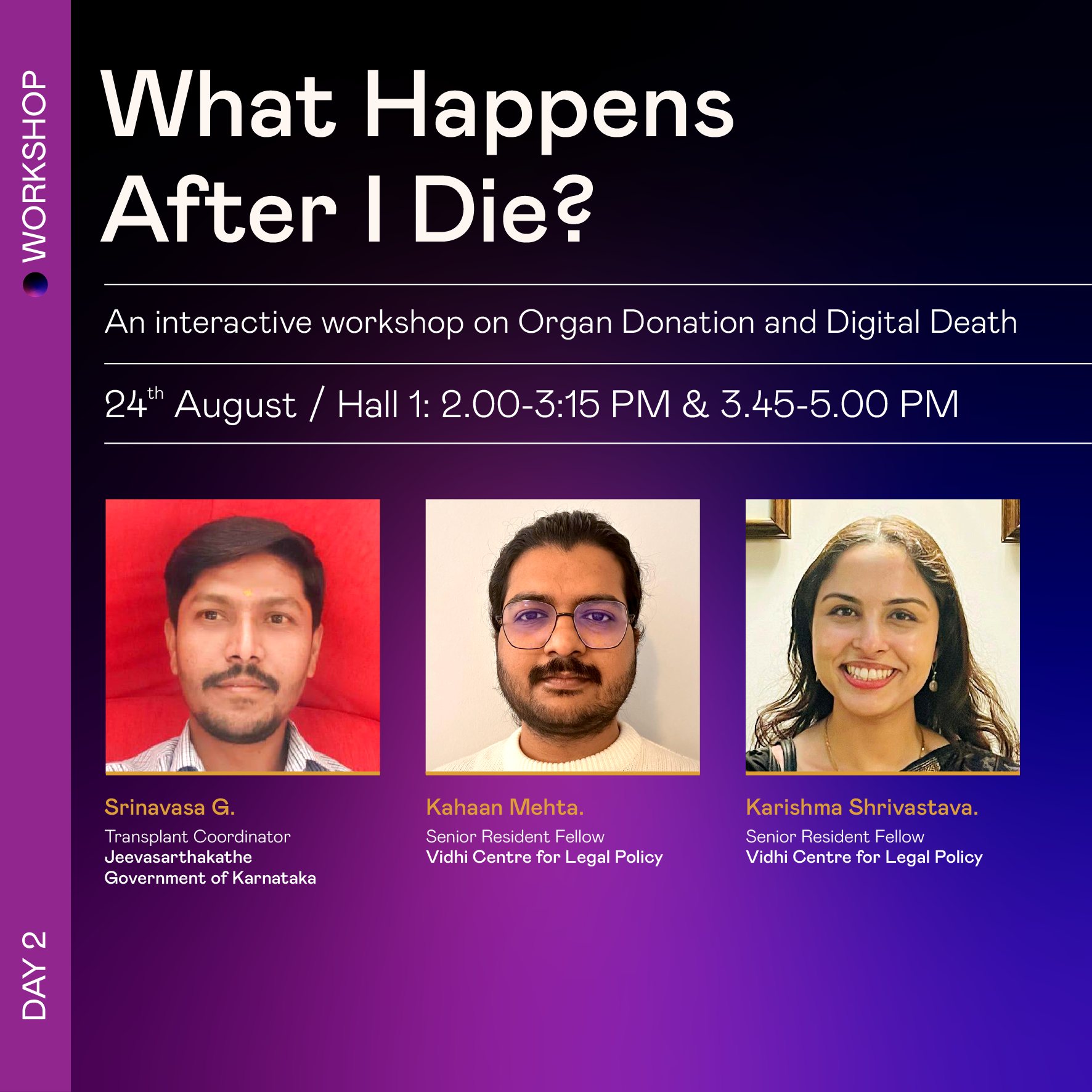 Workshop card: What Happens After I Die?